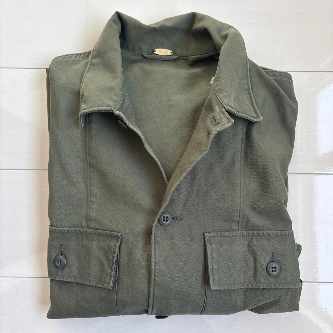 ミューズドゥドゥーズィエムクラス military シャツジャケット