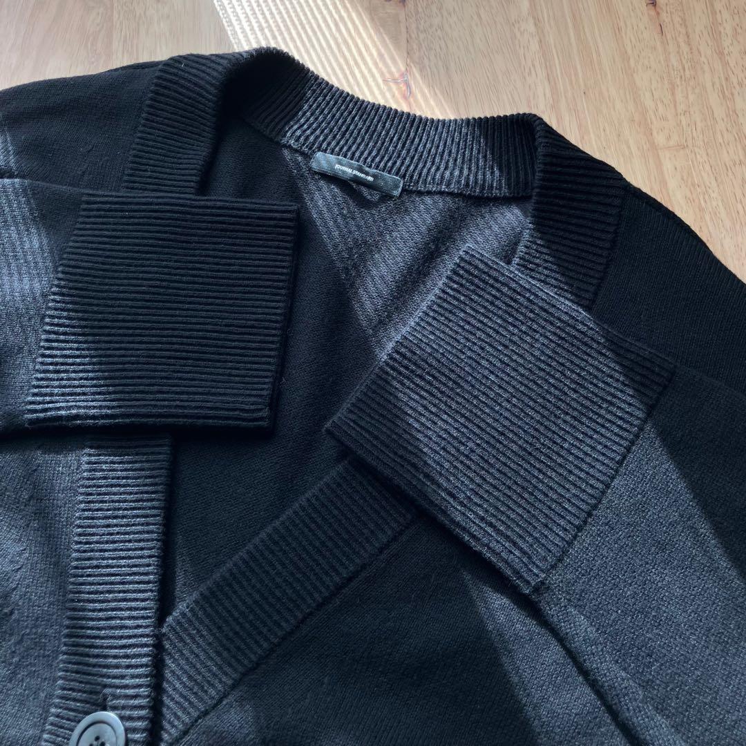 JOURNAL STANDARD コットンカシミヤビッグカーディガン 黒