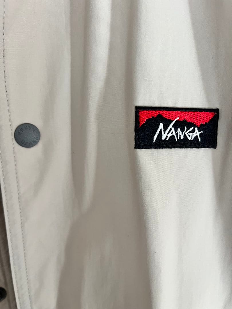NANGA リブカラーコーチジャケット モカ M