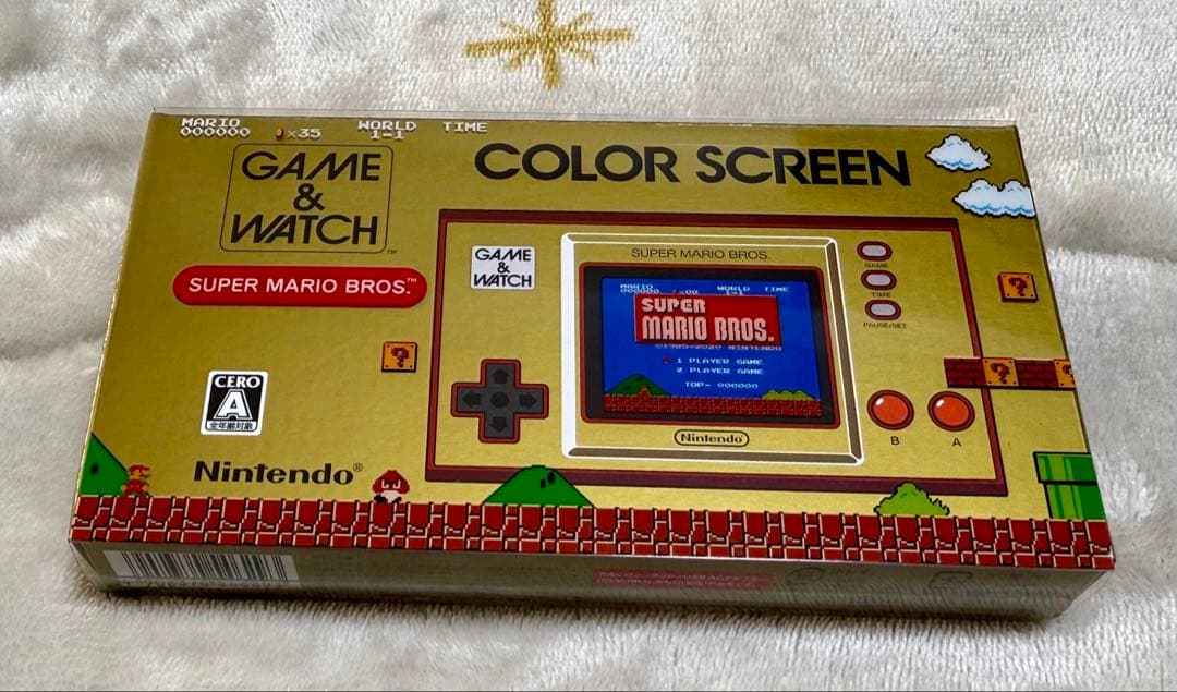 ゲーム&ウォッチ スパーマリオ・ゼルダのセット 新品
