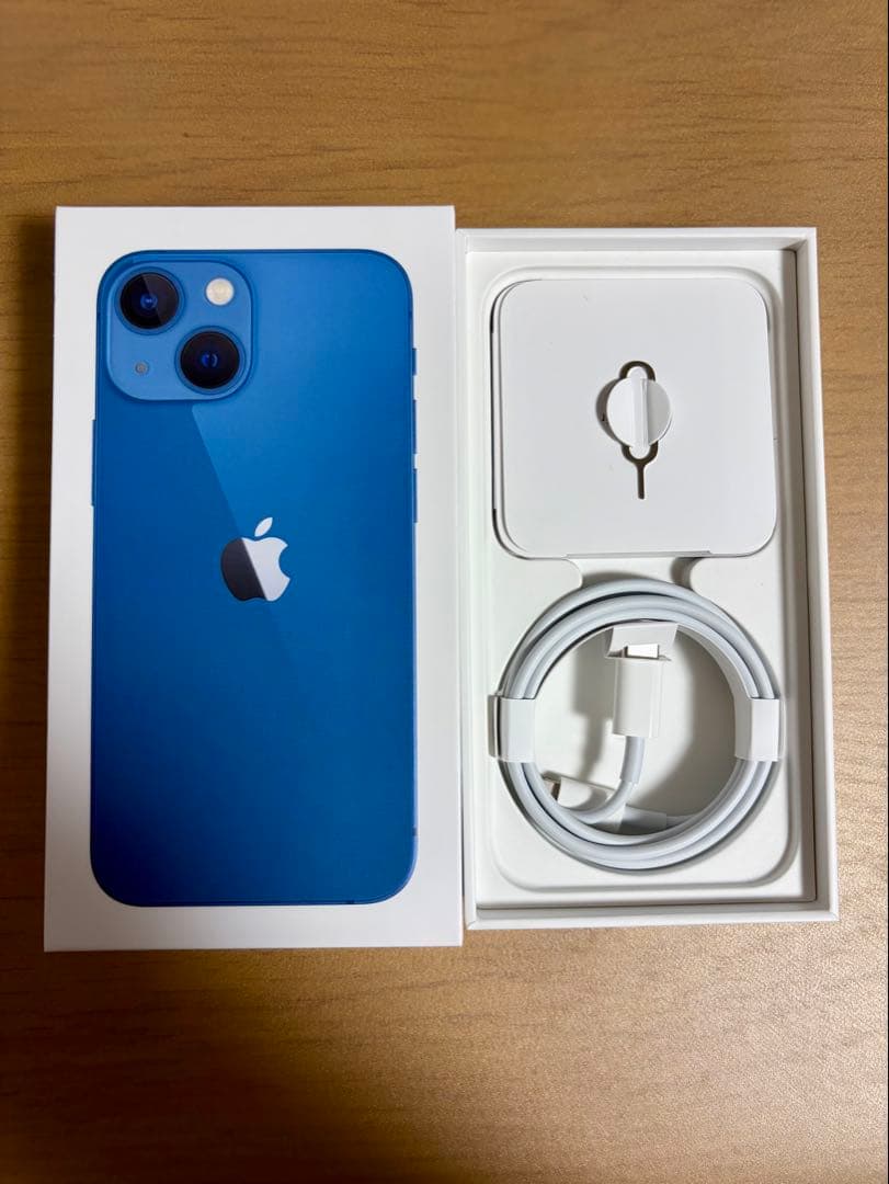 iPhone 13mini 256GB ブルー【バッテリー100％】