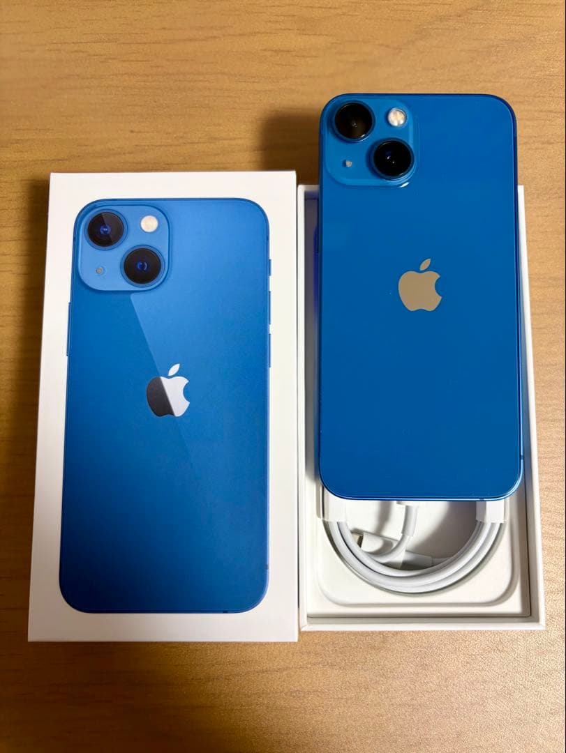 iPhone 13mini 256GB ブルー【バッテリー100％】