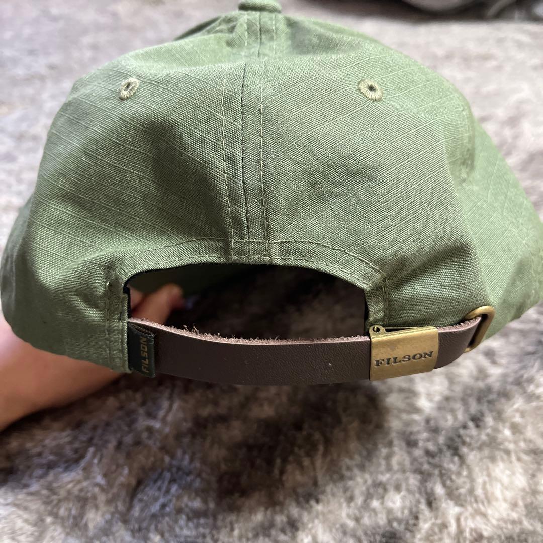 C.C. FILSON CO. オリーブグリーンキャップ