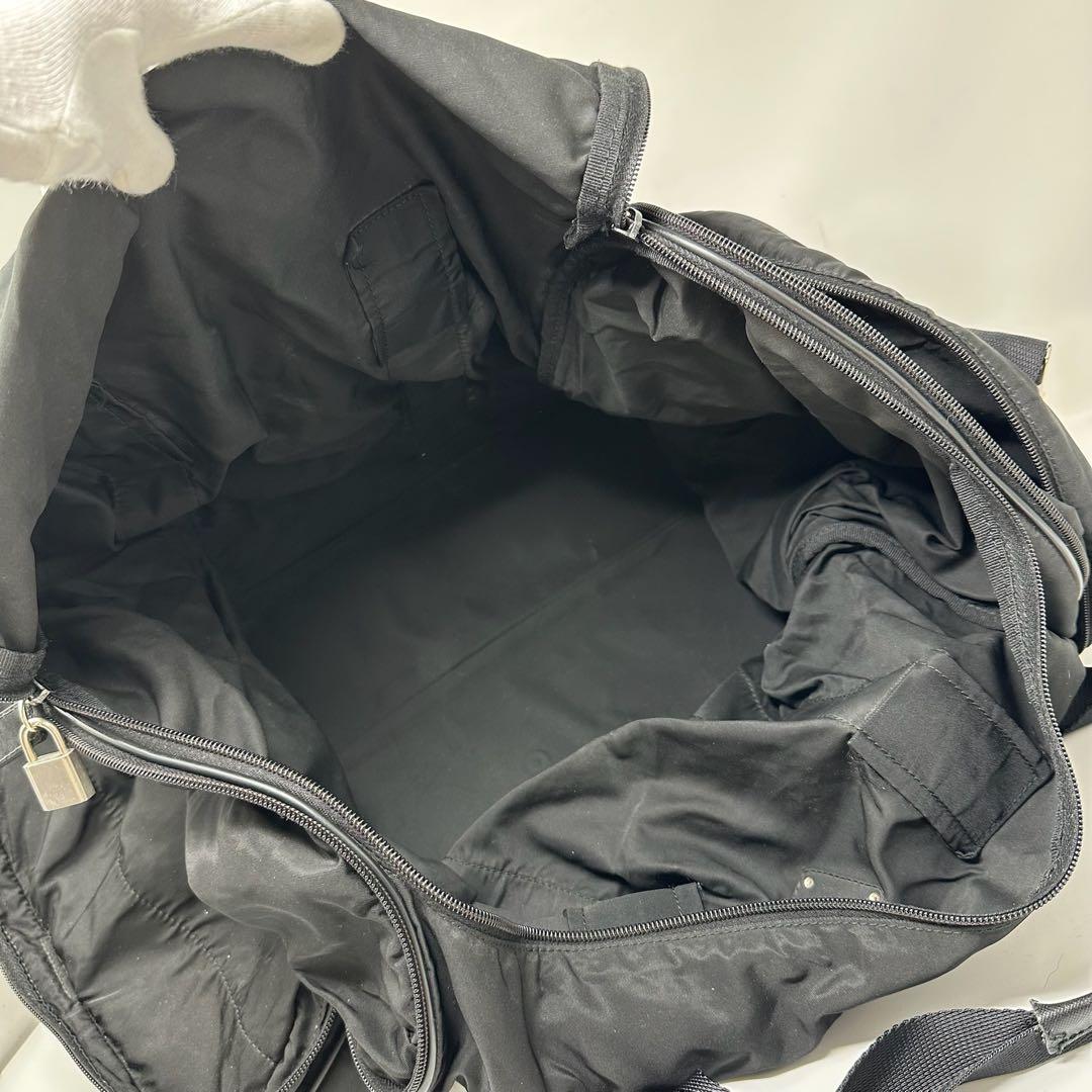 PRADA プラダ ボストンバッグ ナイロン レザー 2way w18