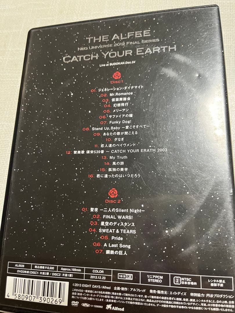 THE ALFEE2012ライブDVD