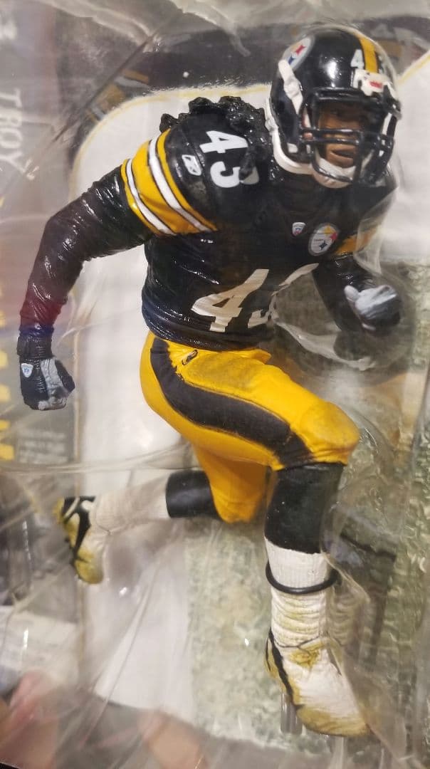 【レア　未開封】NFL　マクファーレン　スポーツフィギュア　★トロイ・ポラマル★