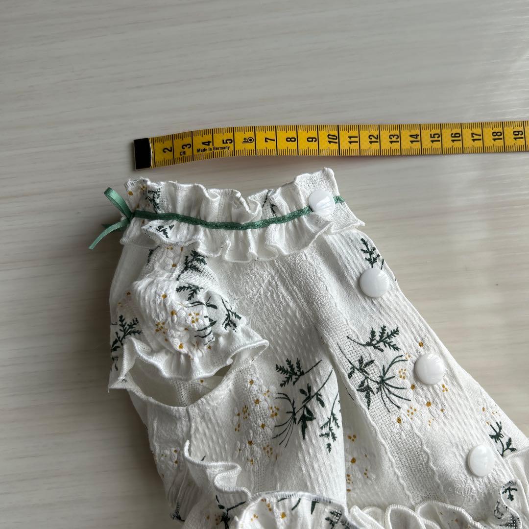 No.539・540 犬服ハンドメイド　バックオープンワンピース2着