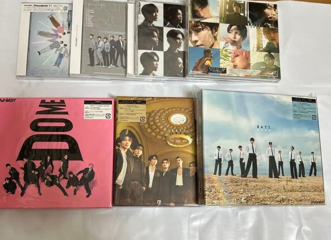  Man　アルバム、シングルCDセット
