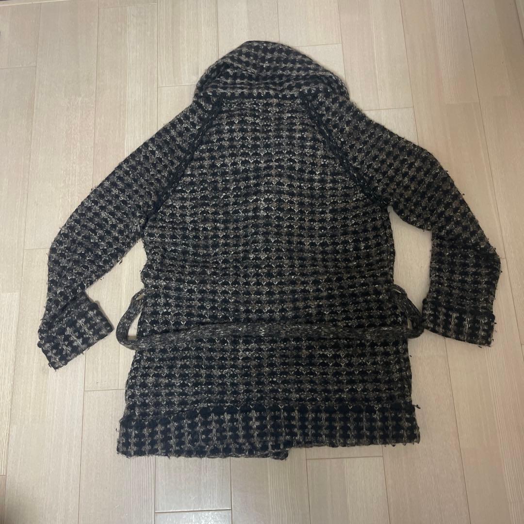 ISSEY MIYAKE ニット セーター チェック ローブ