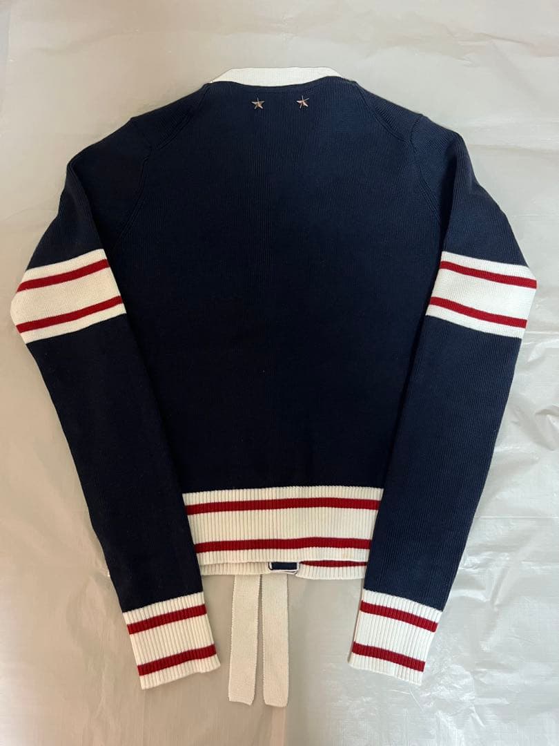Bibiy. B.CLUB TIE CARDIGAN ネイビー