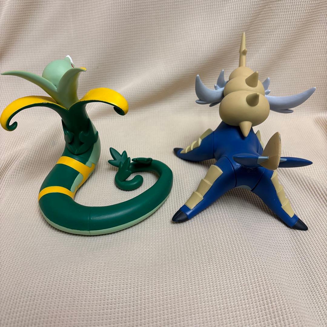 ポケモン ソフビフィギュア ジャローダ＆ダイケンキ セット