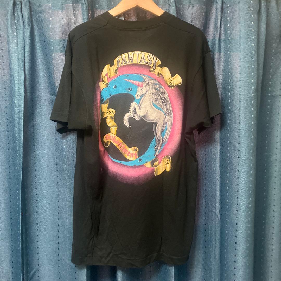 ヴィンテージTシャツ 80's〜 スカル ペガサス プリント