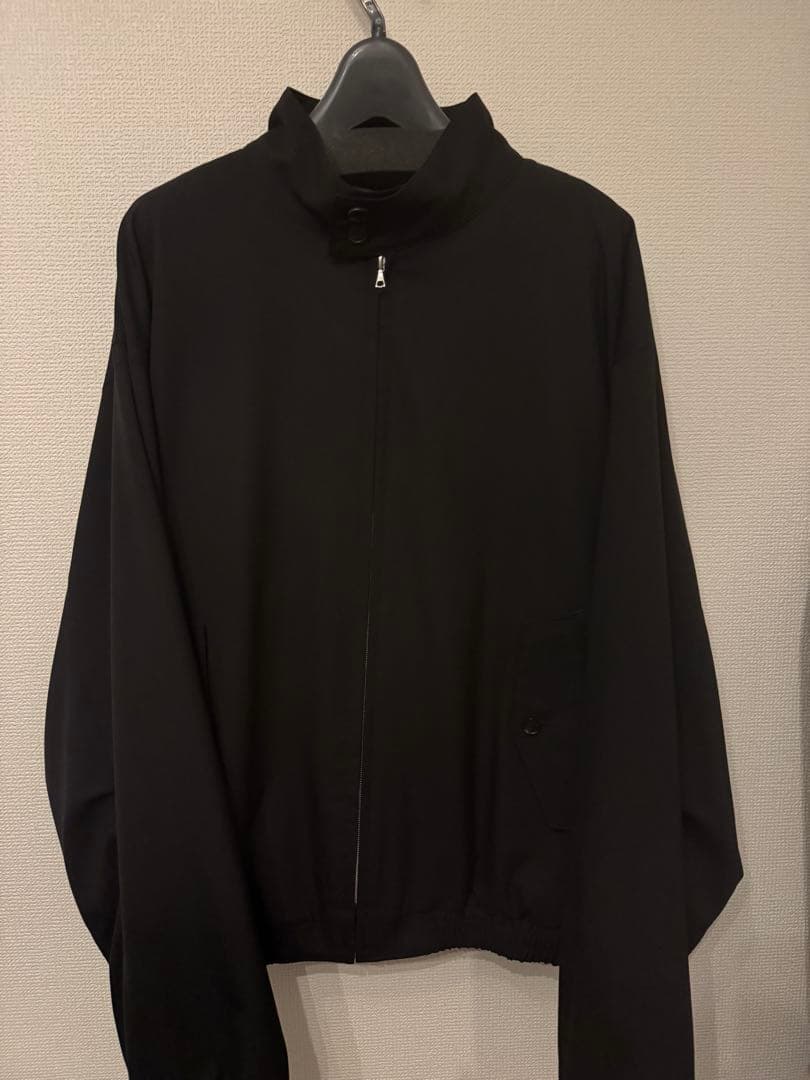 t*u様 25ss AURALEE TROPICAL WOOL ZIP BLOU