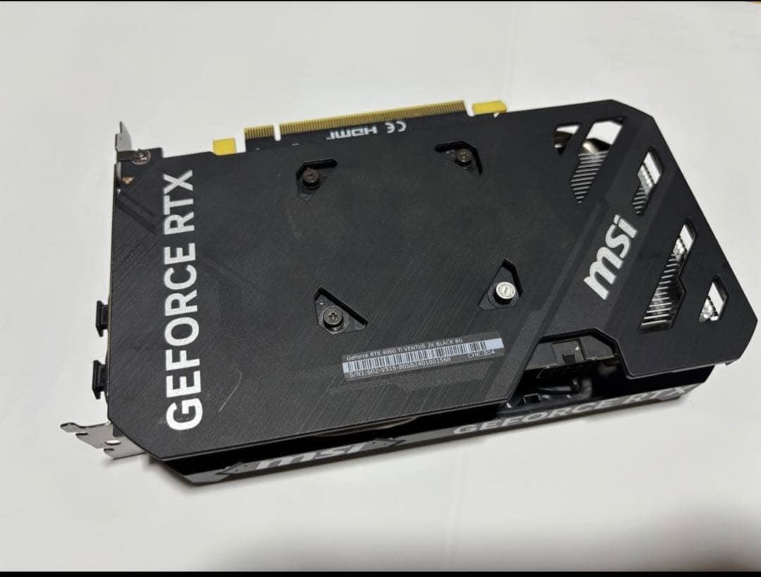 グラフィックボード・グラボ・ビデオカード NVIDIA GeForce RTX 4060 ti 8GB