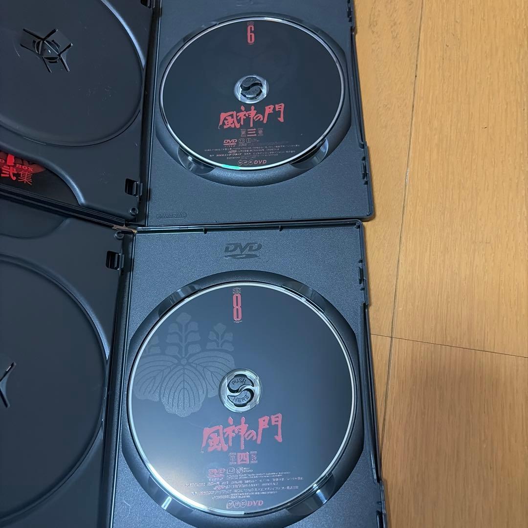 【美品】風神の門 第壱集・第弍集セット DVD-box 原作：司馬遼太郎