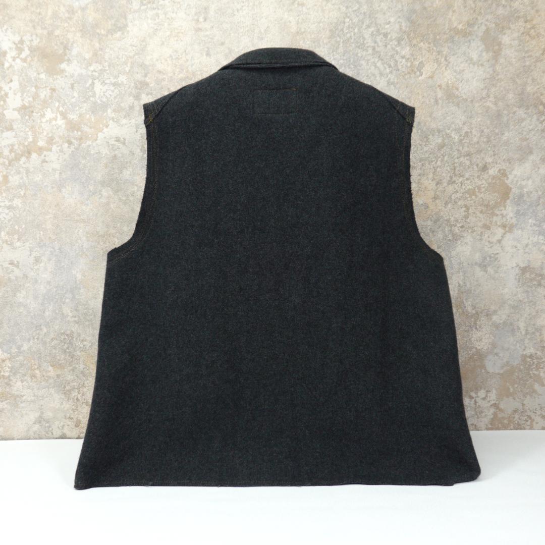 chairmade 日本製 C403 ウールベスト 52 チャコールグレー