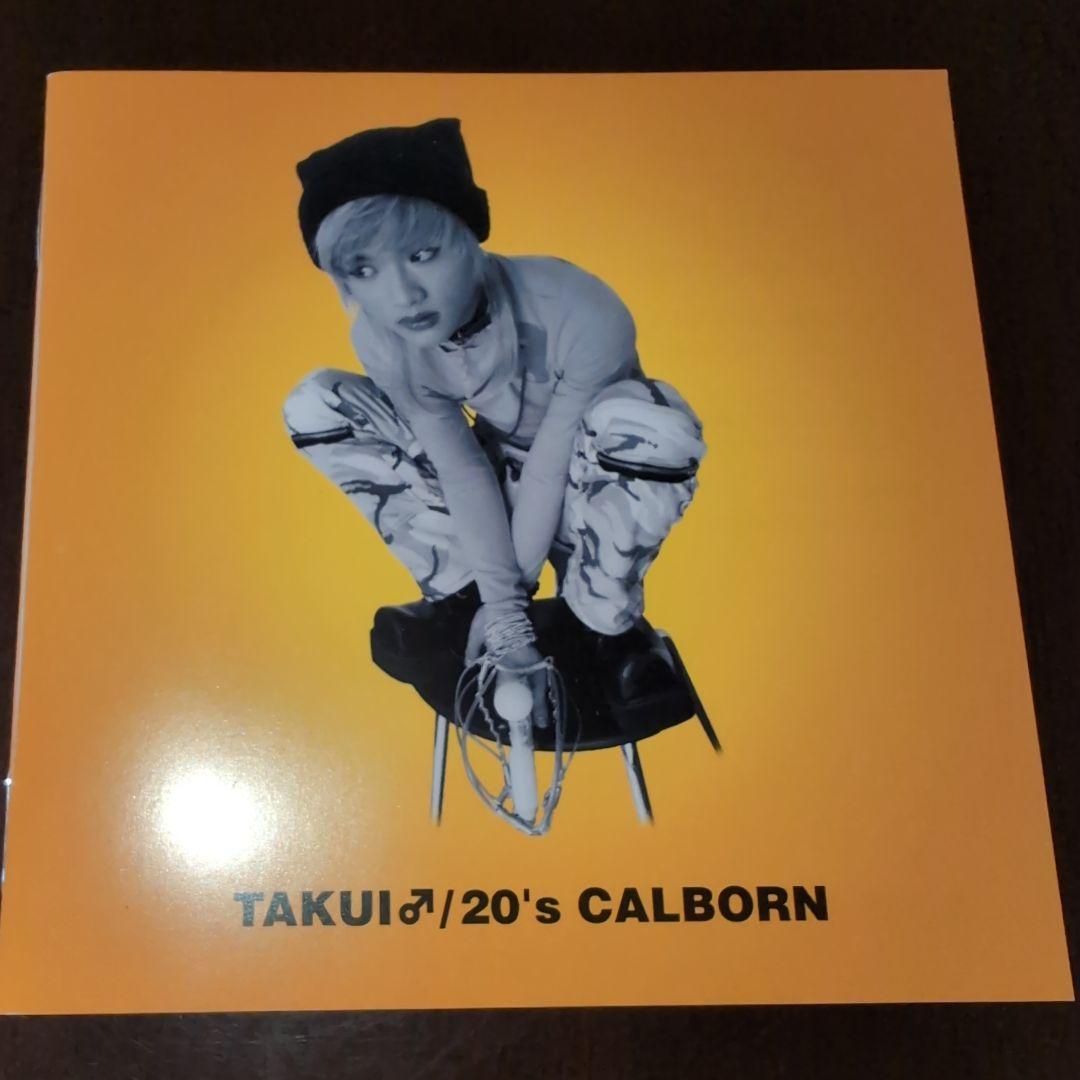 【廃盤・帯付き・限定】TAKUI 20's CALBORN　中島卓偉　タクイ