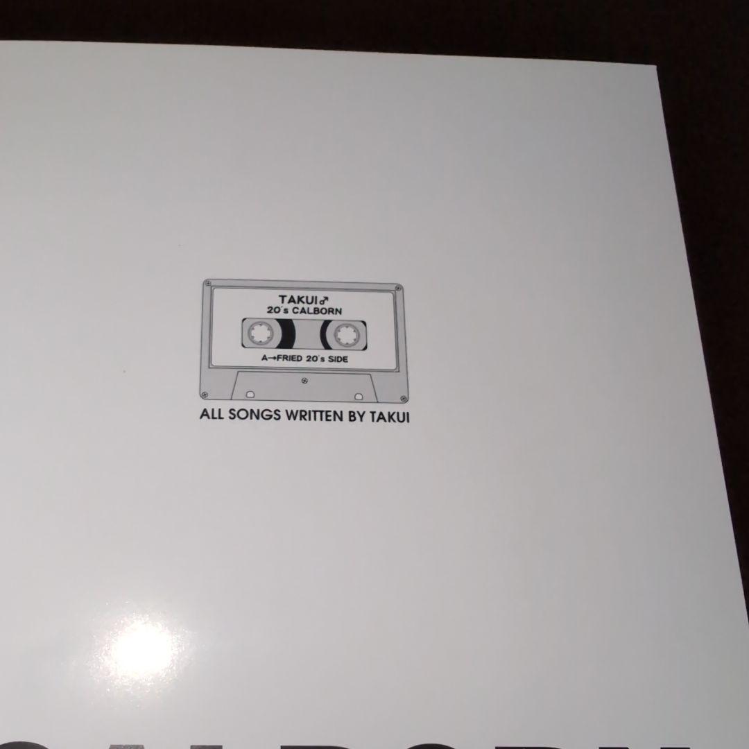【廃盤・帯付き・限定】TAKUI 20's CALBORN　中島卓偉　タクイ