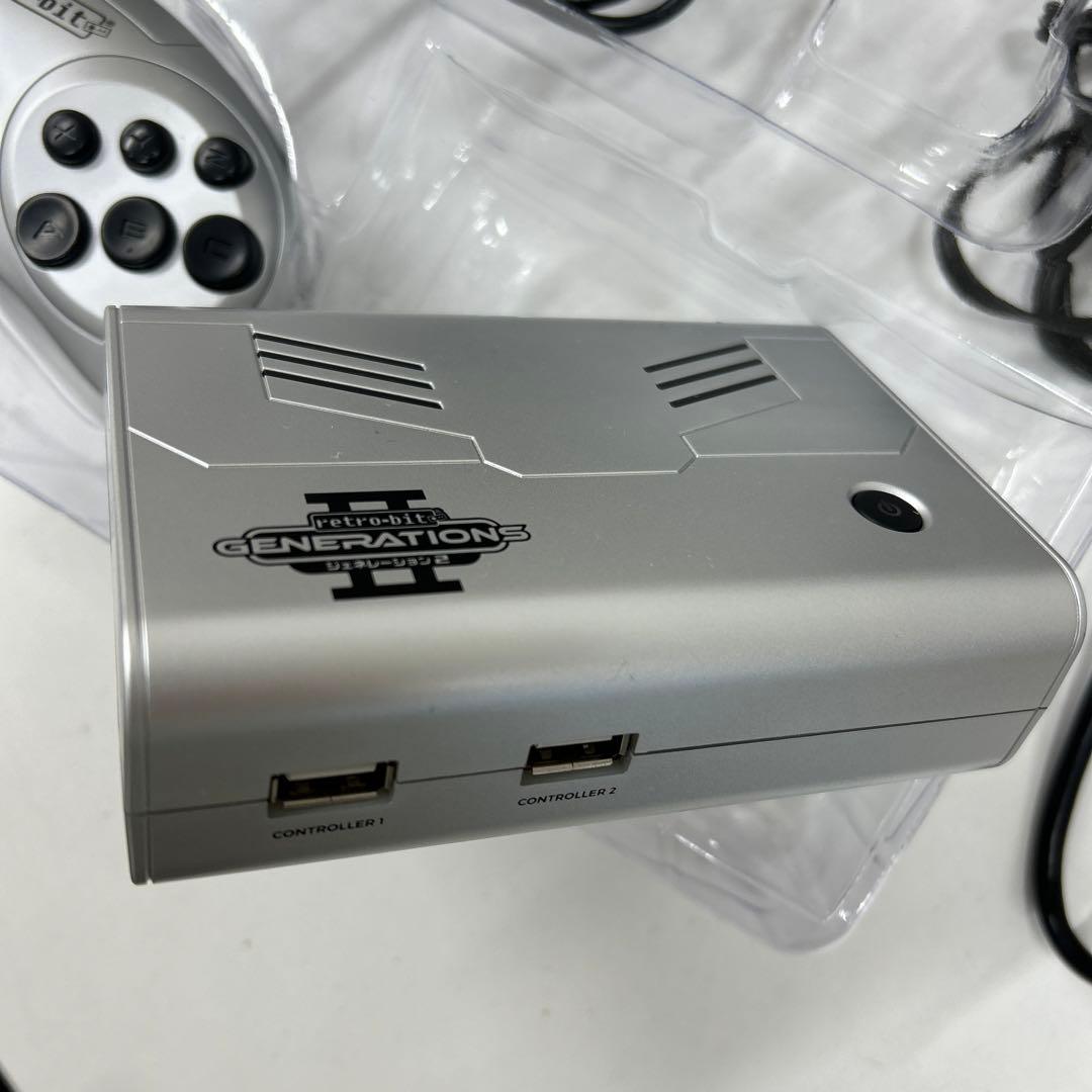 retro-bit GENERATIONS 2 シルバー レトロビット