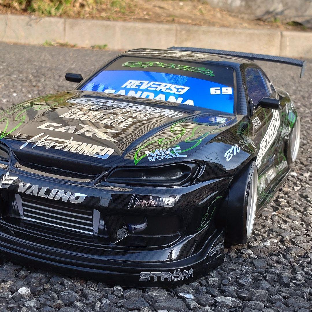 本日販売終了　新作 S15 カーボン ラジドリ ボディ パンドラ REVERSE