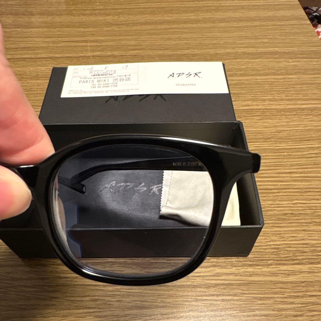 ADSR MONK 01 ブラックサングラス
