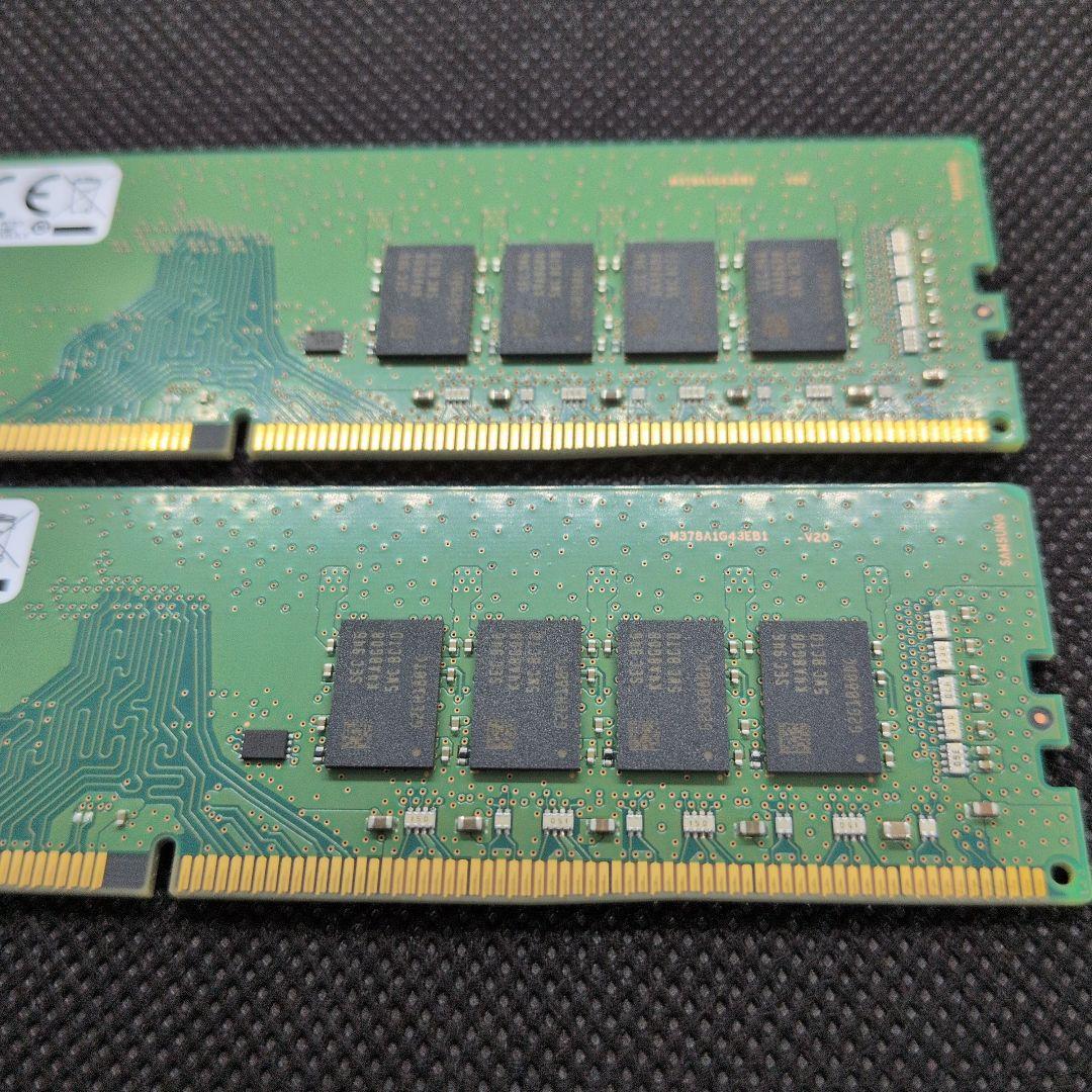 限*C様 Samsung DDR4 16GB メモリ 2枚 計32GB