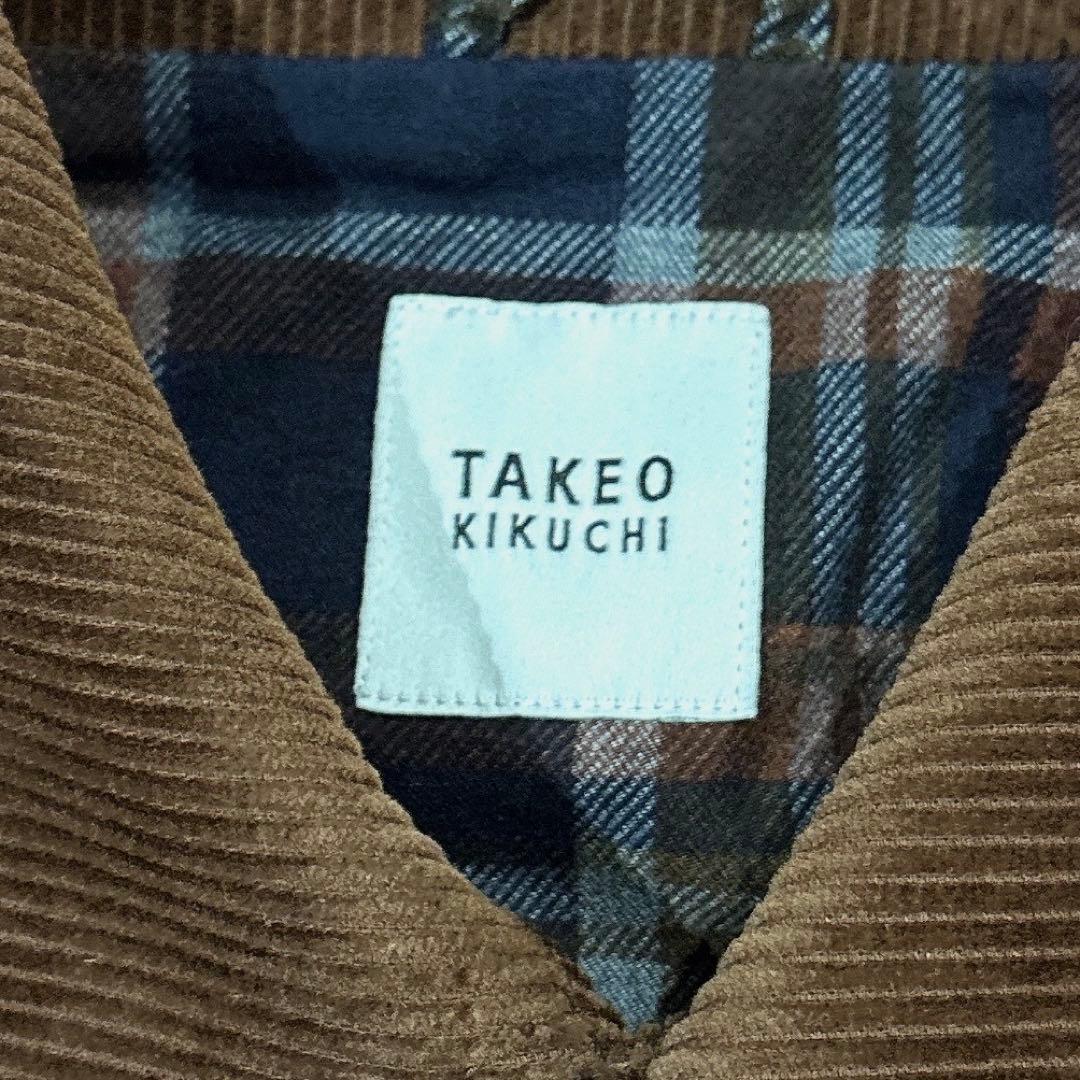 り*ん様 タケオキクチ コーディロイ カバーオール ジャケット ブラウン