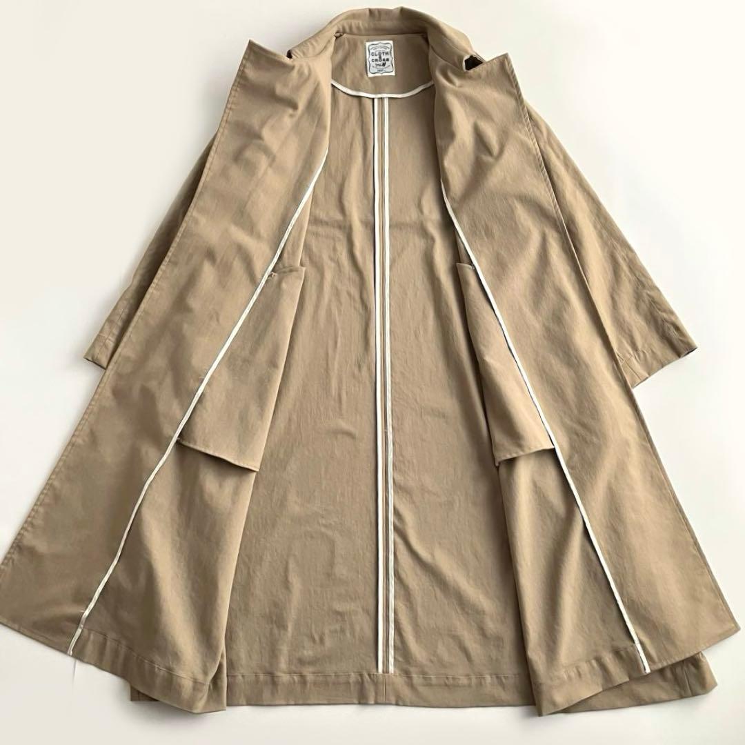 美品✨ハグオーワー　クロス＆クロス　トレンチコート　スプリングコート