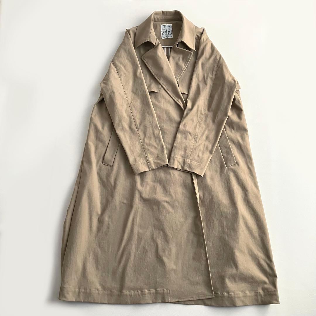 美品✨ハグオーワー　クロス＆クロス　トレンチコート　スプリングコート
