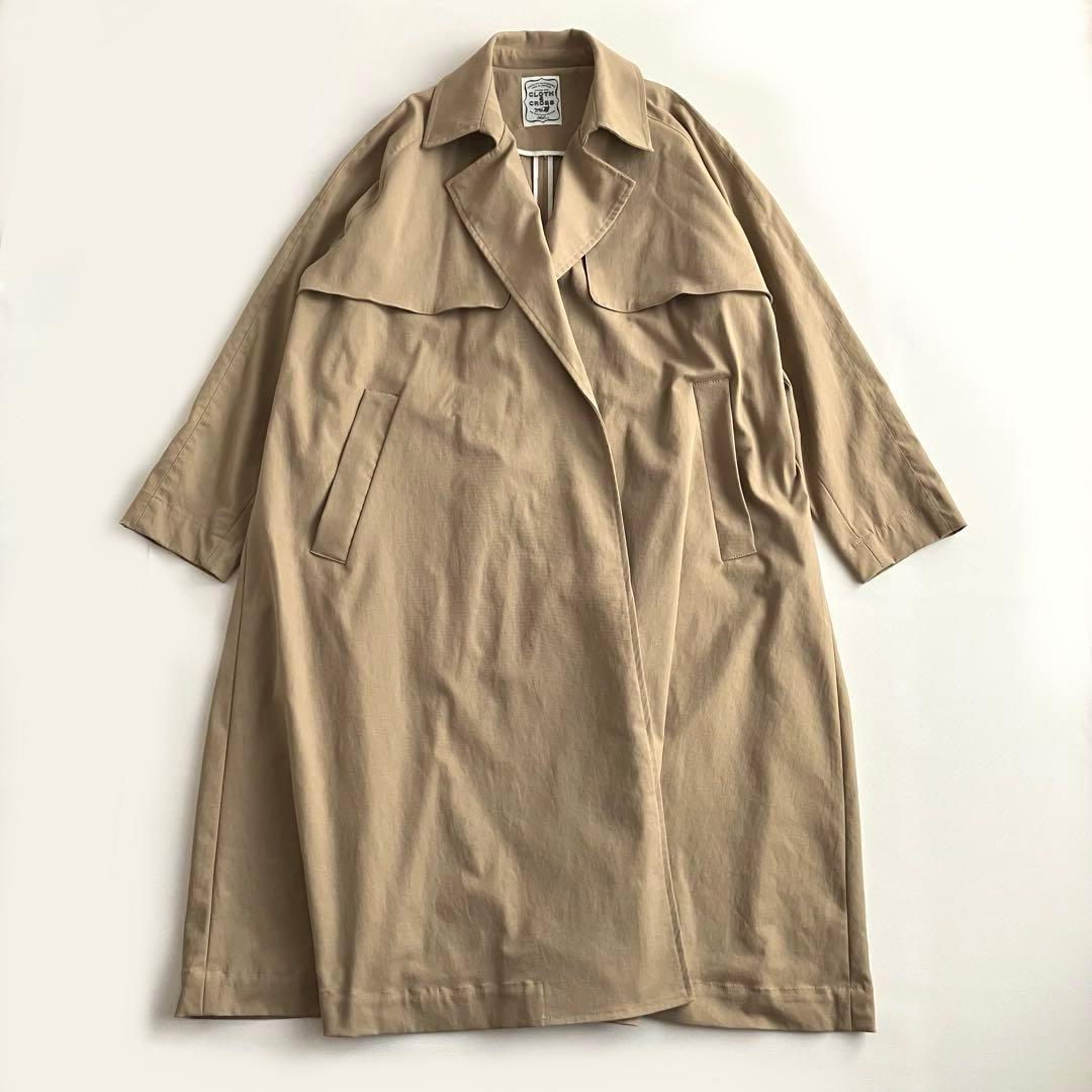 美品✨ハグオーワー　クロス＆クロス　トレンチコート　スプリングコート