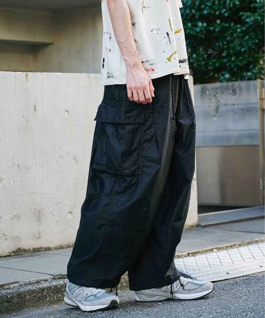 Needles BDU ヒザデルパンツ　ブラック