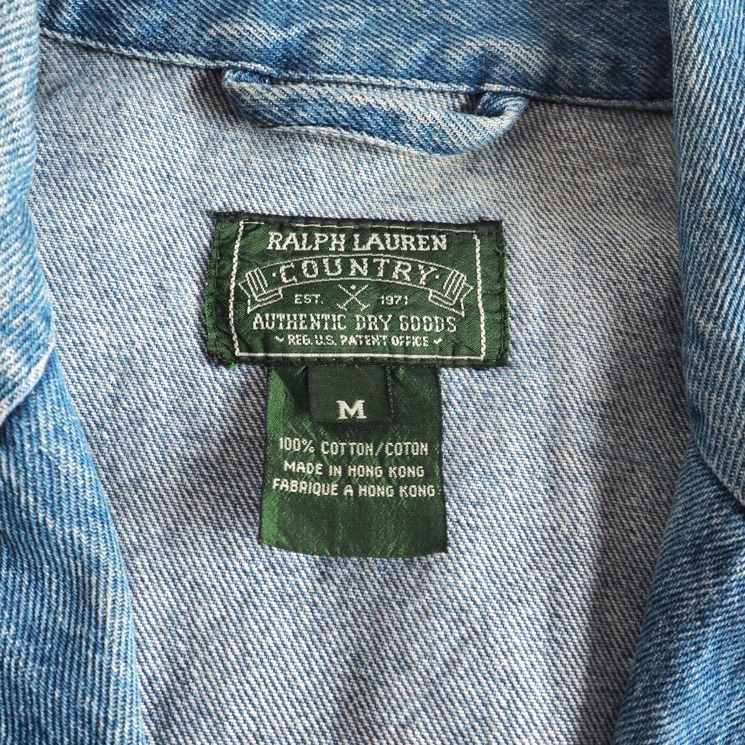 Ralph Lauren Country　希少タグ　カバーオール　デニム生地
