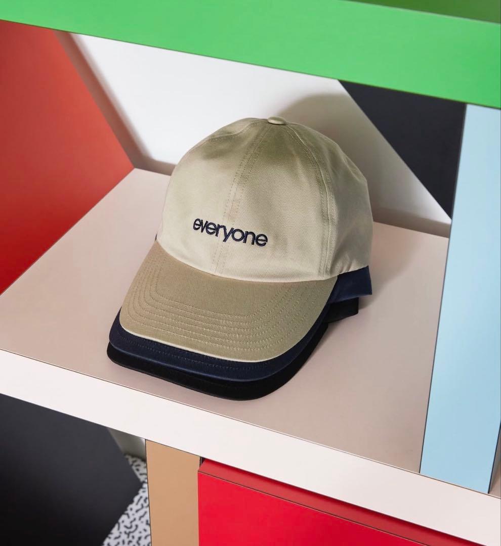 帽子 everyone og logo daily cap (BEIGE)