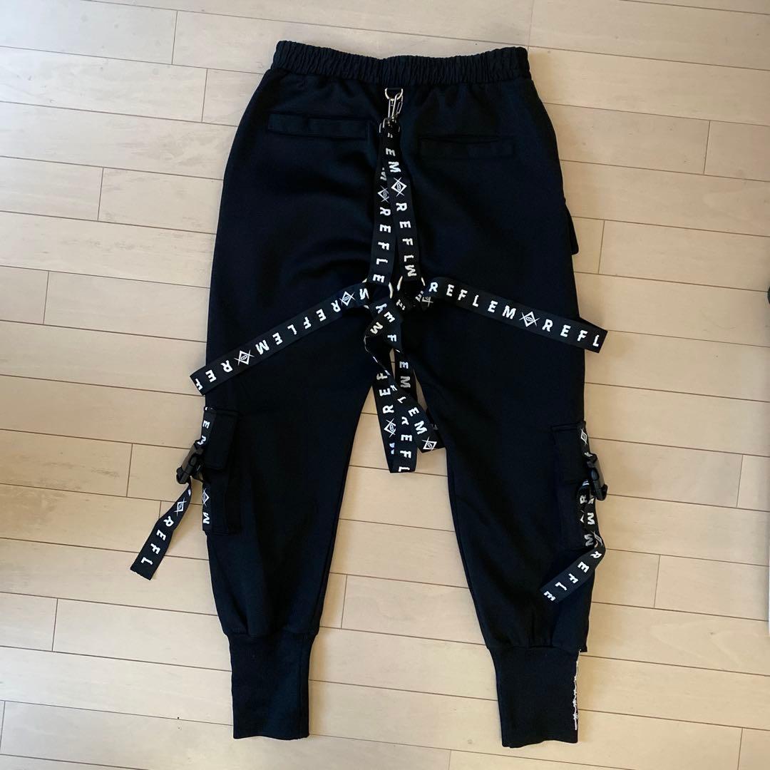 REFLEMカーゴパンツ　黒