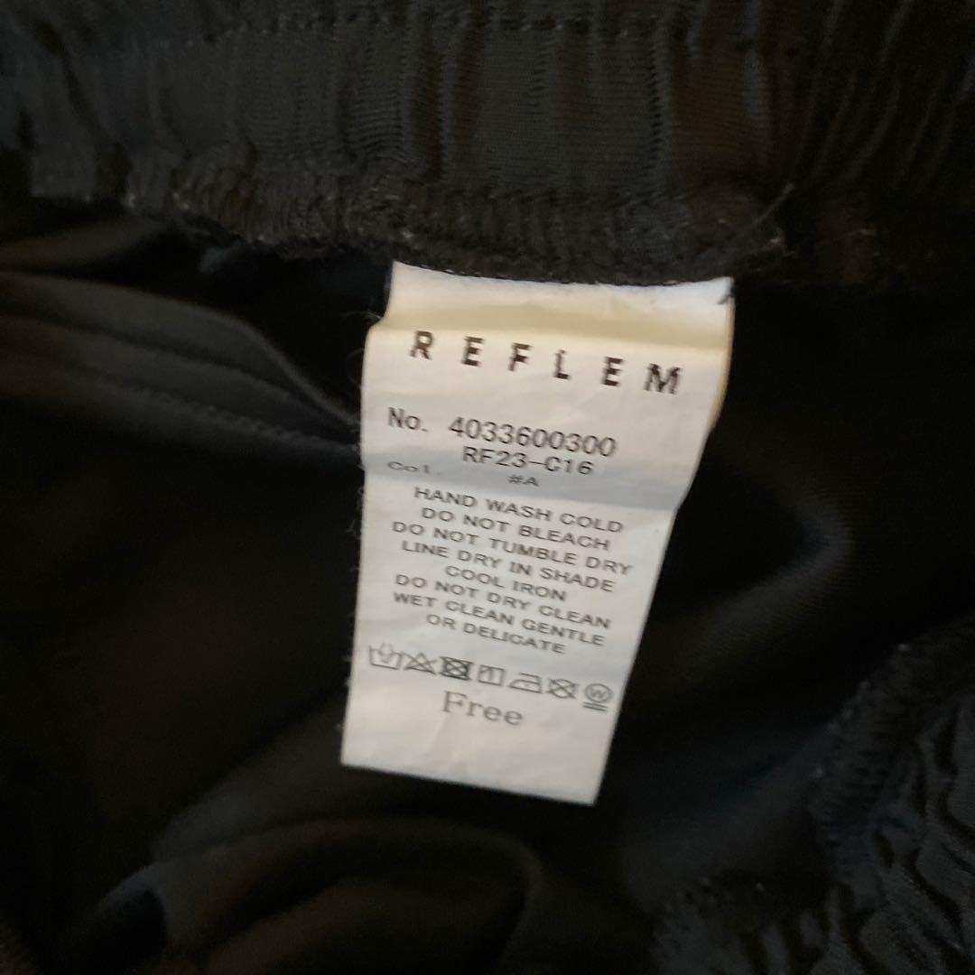 REFLEMカーゴパンツ　黒