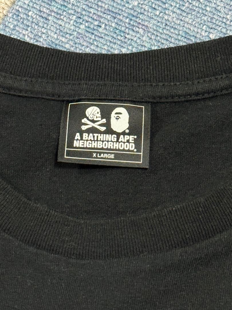 BAPE × neighborhood ネイバーフットコラボ Tシャツ XL