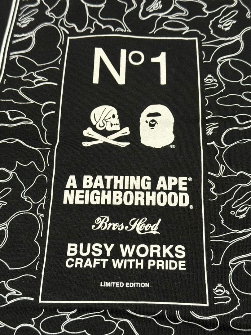 BAPE × neighborhood ネイバーフットコラボ Tシャツ XL