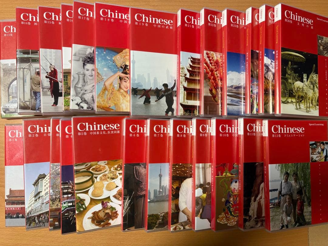 スピードラーニング　中国語　第1〜27巻 CD テキスト　情報誌