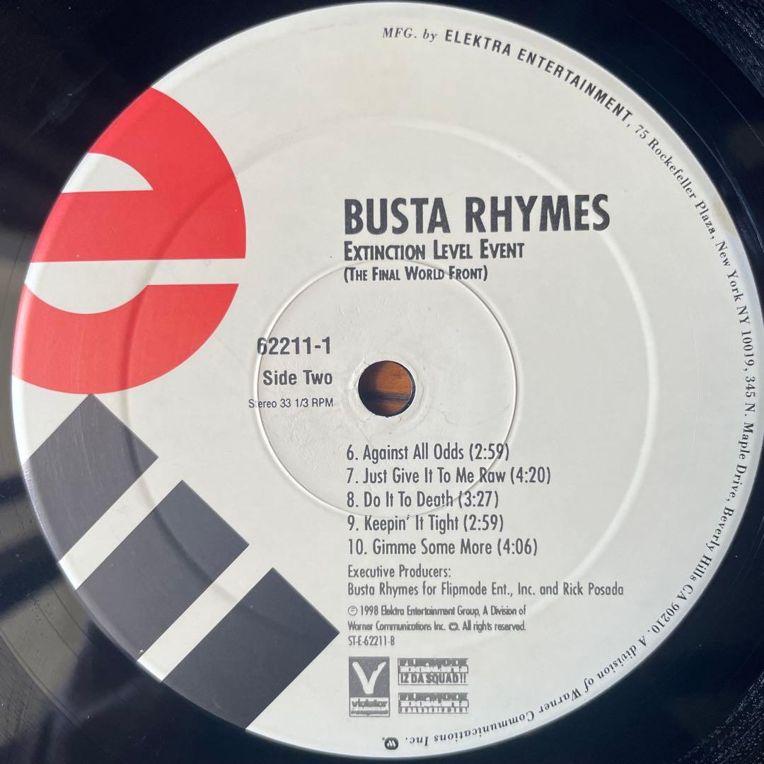 Busta Rhymes EXTINCTION LEVEL EVENT レコード
