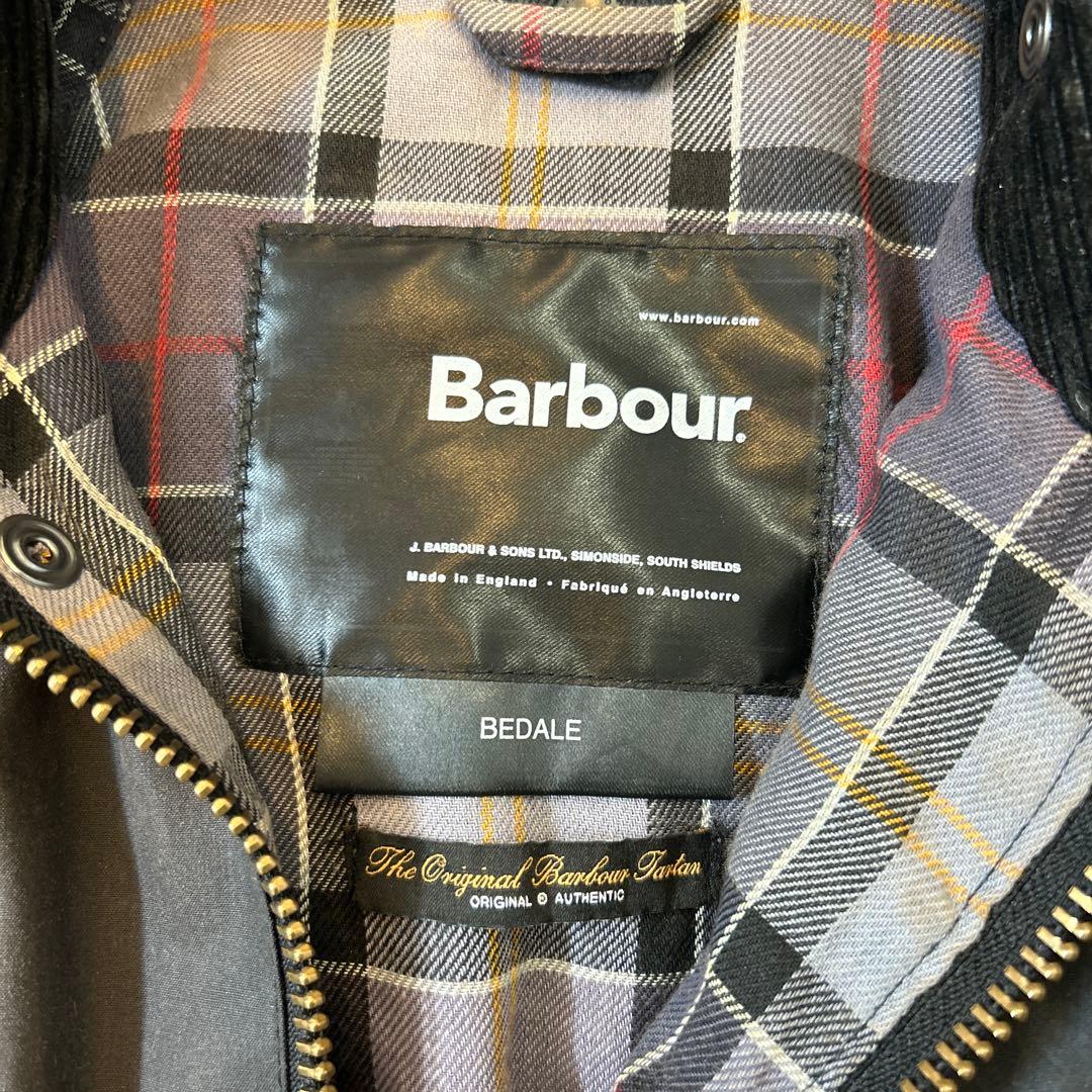 Barbour BEDALE ブラック オイルコート　サイズS 34