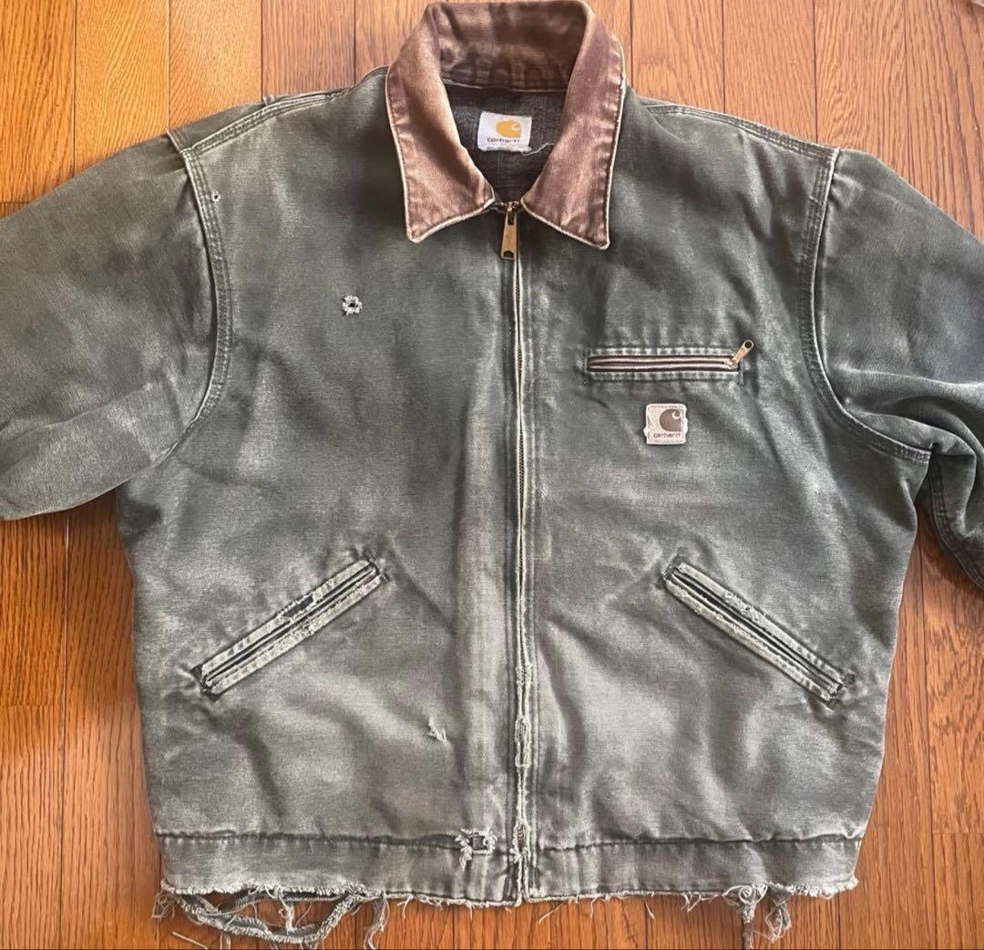 VCM購【ハチノス襤褸】Carhartt デトロイト j97 最安値MOS L