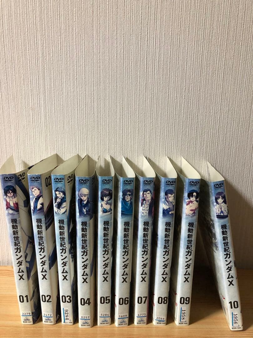 機動新世紀ガンダムX レンタル　全巻　dvd