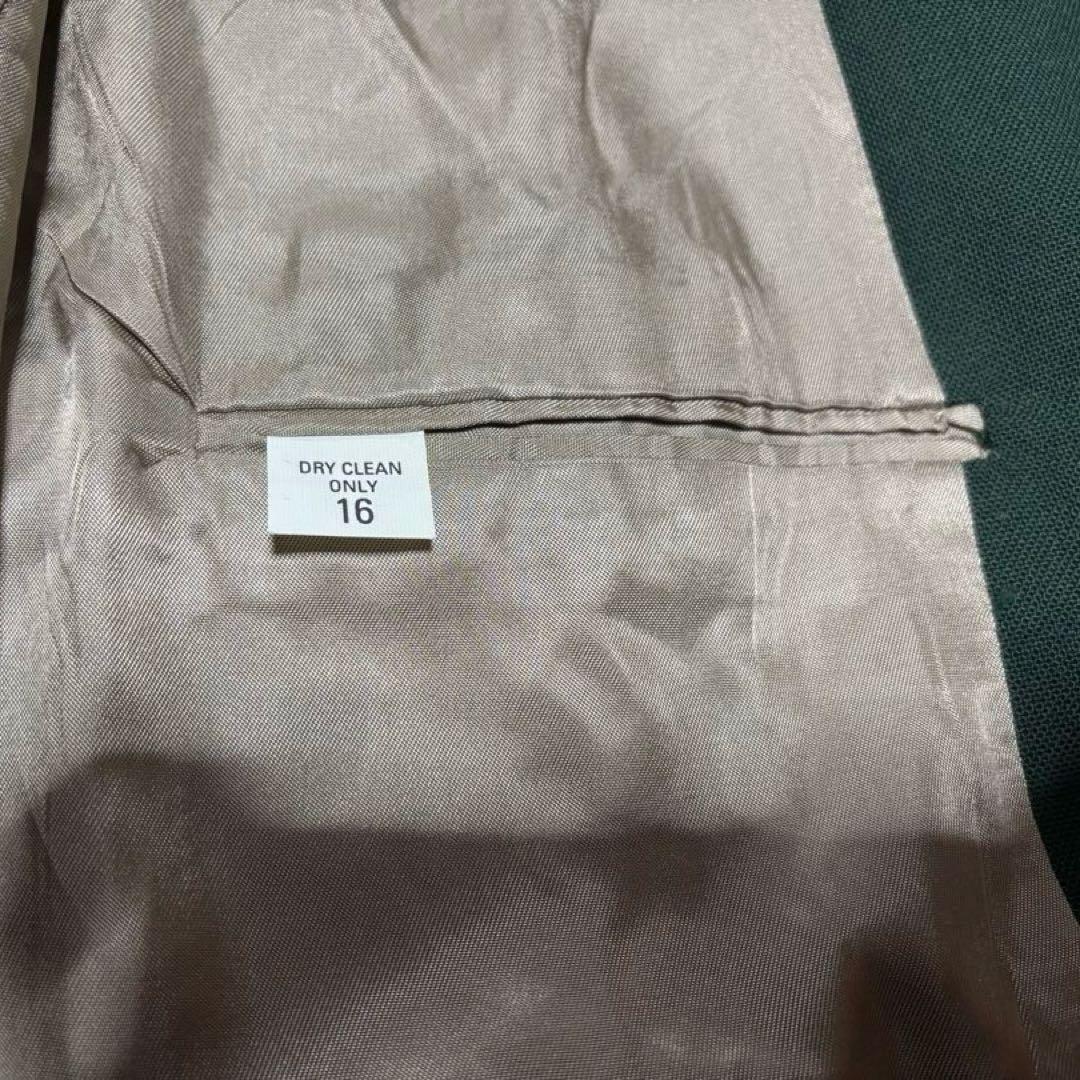 80's TAILORED IN U.S.A. 金ボタン緑ブレザー　ジャケット