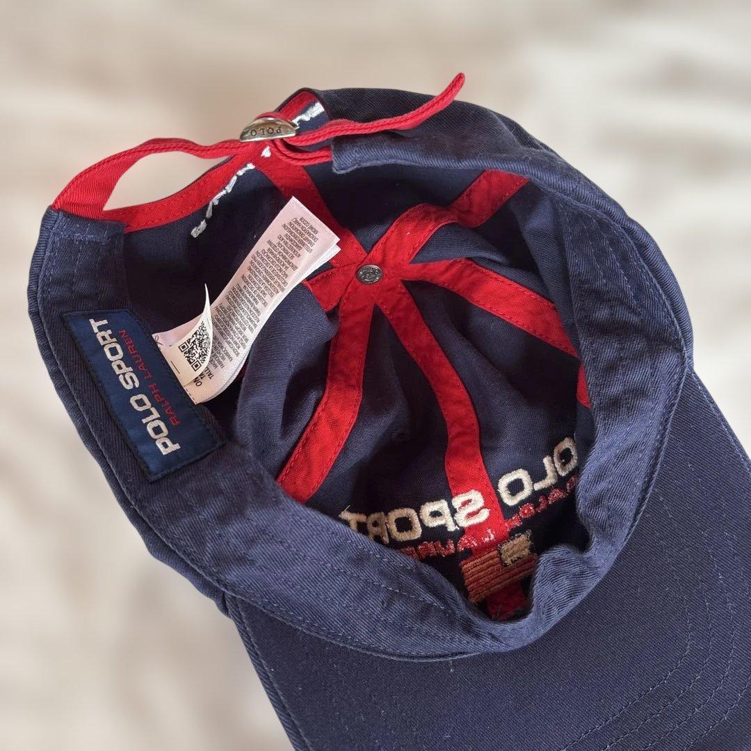 POLO SPORT 復刻 BB CAP（ネイビー）　美品