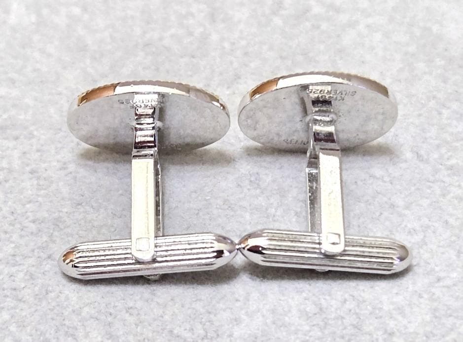 BURBERRY馬上の騎士　K14GFSILVER925カフス　箱付　43026