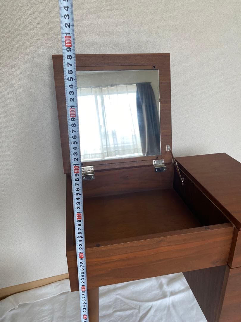 ドレッサー　お洒落　コンパクト　椅子付き