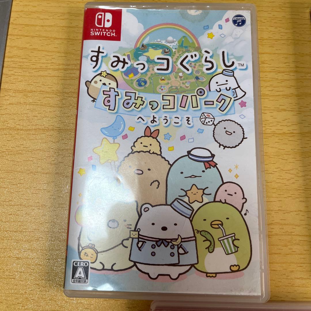 switch ソフトまとめ売り【ピクミン4 マリオオデッセイ　すみっこパーク】