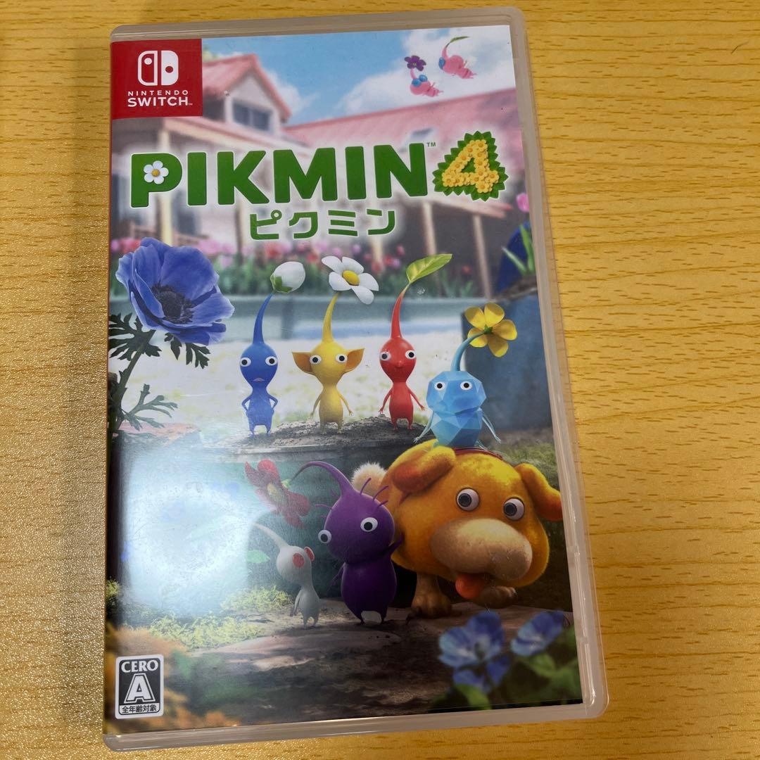 switch ソフトまとめ売り【ピクミン4 マリオオデッセイ　すみっこパーク】