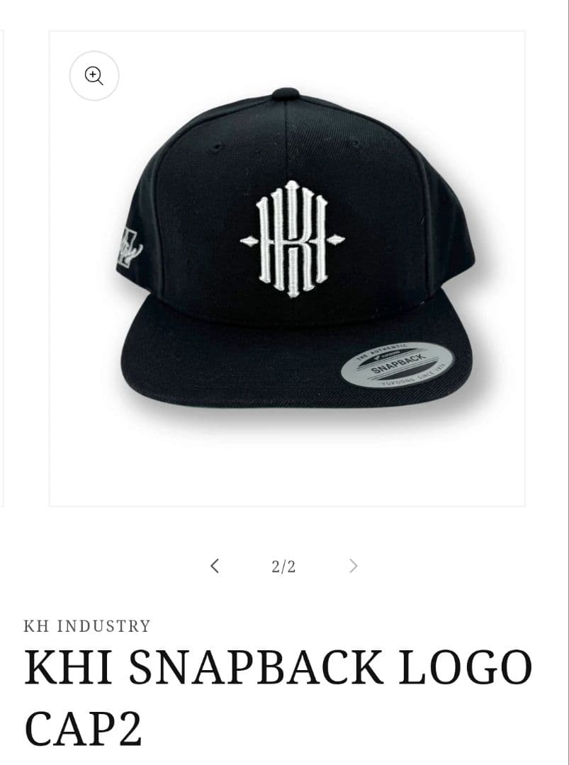 KHI SNAPBACK LOGO CAP2 萩原京平 RIZIN