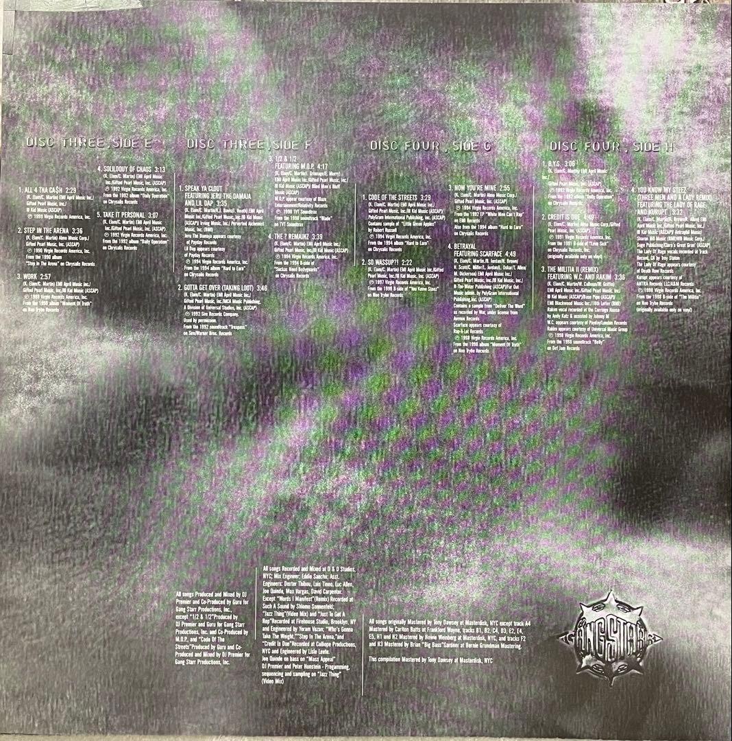 FULL CLIP: A DECADE OF GANG STARRレコード4LP